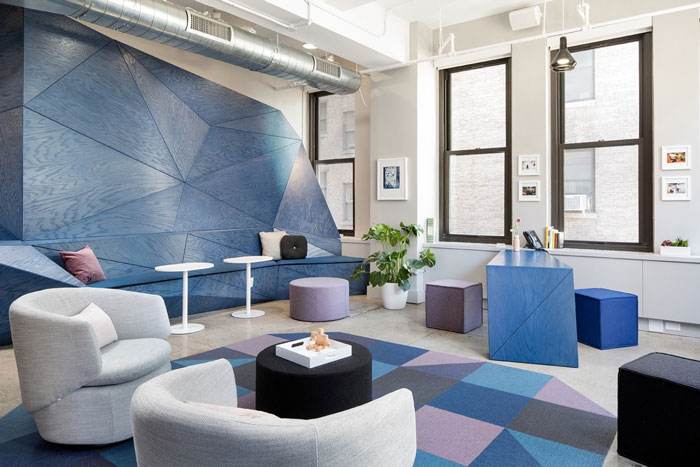 辦公室接待區(qū)裝修小技巧，打造人性化辦公空間(圖2)