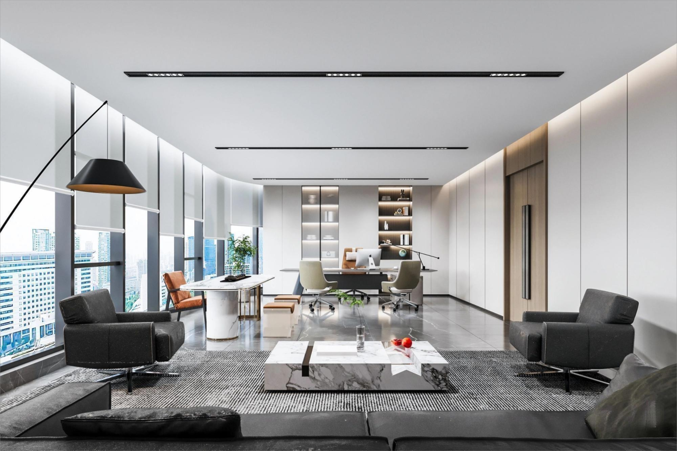 【設計案例】普照國康醫藥辦公室項目概念設計——以空間敘事,筑品牌基因(圖18) 【設計案例】普照國康醫藥辦公室項目概念設計——以空間敘事,筑品牌基因(圖18)